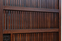 稀少波にうさぎ金具を纏う稀少全面金具能登蔵戸 G2515