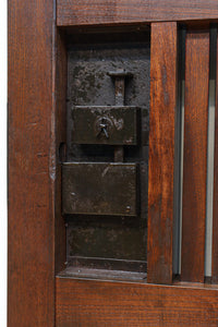 稀少波にうさぎ金具を纏う稀少全面金具能登蔵戸 G2515