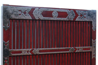 稀少波にうさぎ金具を纏う稀少全面金具能登蔵戸 G2515