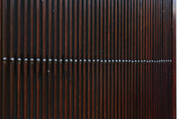 幅1200ミリ 三つ重ね松葉金具で格調ある格子庄内蔵戸 G2522