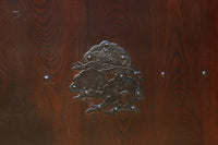 幅1200ミリ 三つ重ね松葉金具で格調ある格子庄内蔵戸 G2522