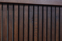 幅1195ミリ うさぎ金具の可愛らしい表情に心和む気品ある大珍品総欅富山蔵戸 G2530