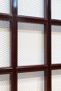 幅1050ミリ 開放感ある升格子の網入り越後蔵戸 G2532