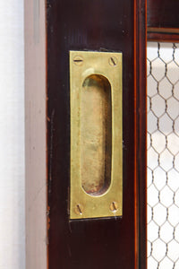 幅1050ミリ 開放感ある升格子の網入り越後蔵戸 G2532