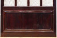 幅1050ミリ 開放感ある升格子の網入り越後蔵戸 G2532