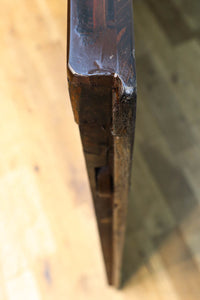 幅1068ミリ、高さ1952ミリ 縁起の良い大黒様の金具が印象的な格子蔵戸 G2534