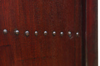 幅1093ミリ 赤みを帯びた色彩に巾着金具が味わいをもたらす総欅富山蔵戸 G2535