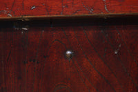 幅1093ミリ 赤みを帯びた色彩に巾着金具が味わいをもたらす総欅富山蔵戸 G2535