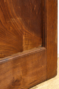 幅1155ミリ!! 上質なけやき材の質感が引き立つ迫力の杢目使いの総欅富山蔵戸 G2537