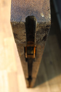 幅1155ミリ!! 上質なけやき材の質感が引き立つ迫力の杢目使いの総欅富山蔵戸 G2537