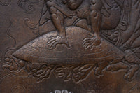 幅1236ミリ 縁起物を描いた迫力の金具が存在感を放つ重厚な庄内蔵戸 G2538