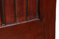 幅1349ミリ 美しい艶色に重厚な鉄板を施した貫禄漂う総欅富山蔵戸 G2539