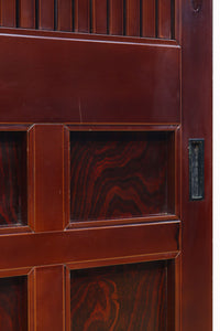 1238ミリ 上品な漆の色艶に装飾金具が輝きを放つ絢爛豪華富山蔵戸 G2540