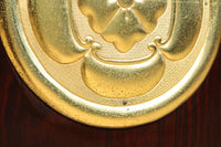 1238ミリ 上品な漆の色艶に装飾金具が輝きを放つ絢爛豪華富山蔵戸 G2540