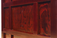 1238ミリ 上品な漆の色艶に装飾金具が輝きを放つ絢爛豪華富山蔵戸 G2540