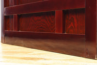 1238ミリ 上品な漆の色艶に装飾金具が輝きを放つ絢爛豪華富山蔵戸 G2540