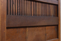 幅1075ミリ 優雅な光沢を放つ格子づくりの味わい深い蔵戸 G2547