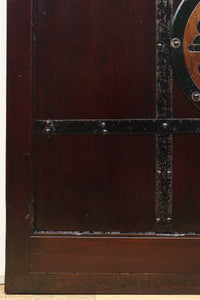 幅1075ミリ 優雅な光沢を放つ格子づくりの味わい深い蔵戸 G2547