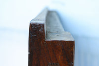 幅900ミリ スリム幅!! 上品な漆の艶色に装飾金具が華を添える総欅格子蔵戸 G2548