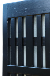 1058ミリ 堅牢な格子づくりで和の趣きある格子くぐり戸(裏面アクリル入り) G2551