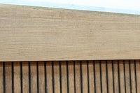 幅1218ミリ 穏やかな木地色の枯れ具合が味わい深い総欅格子蔵戸 G2552