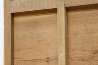 幅1218ミリ 穏やかな木地色の枯れ具合が味わい深い総欅格子蔵戸 G2552