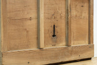 幅1218ミリ 穏やかな木地色の枯れ具合が味わい深い総欅格子蔵戸 G2552