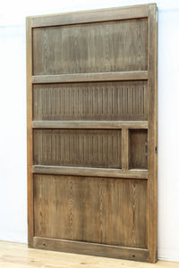 幅1112ミリ 平格子の様な面持ちある堅牢な作りの蔵戸 G2553