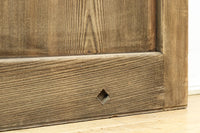 幅1112ミリ 平格子の様な面持ちある堅牢な作りの蔵戸 G2553