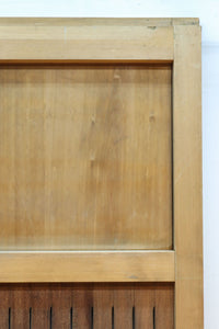 幅1112ミリ 平格子の様な面持ちある堅牢な作りの蔵戸 G2553