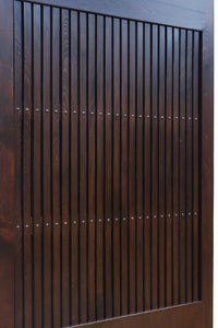 幅918ミリ 桐模様金具で雅な面持ち溢れる平格子蔵戸 G2554