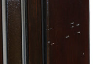 幅1148ミリ 帯鉄格子と巾着金具で貫録のある縦格子富山蔵戸 G2555