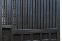 幅1253ミリ 升格子作りの腰板で時代の趣き溢れる蔵戸 G2556