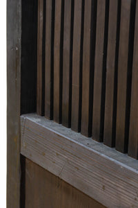 幅1253ミリ 升格子作りの腰板で時代の趣き溢れる蔵戸 G2556