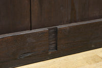 幅1253ミリ 升格子作りの腰板で時代の趣き溢れる蔵戸 G2556