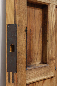 幅1118ミリ 裏表で雰囲気の変わる重厚な総欅蔵戸 G2558