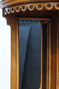 珍品!! 優美な杢目を魅せる優雅な佇まいのコーナー用飾り棚 BB3280