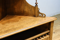 珍品!! 優美な杢目を魅せる優雅な佇まいのコーナー用飾り棚 BB3280