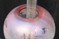 色ガラスが素敵な高脚デザインのオイルランプ DC4138