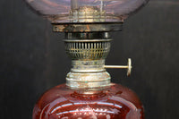 色ガラスが素敵な高脚デザインのオイルランプ DC4138
