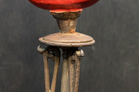 色ガラスが素敵な高脚デザインのオイルランプ DC4138