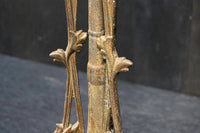 色ガラスが素敵な高脚デザインのオイルランプ DC4138