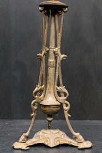 色ガラスが素敵な高脚デザインのオイルランプ DC4138