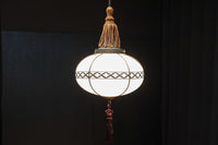 美しい七宝すかし模様が気品ある雪洞型電笠(房付き) DC8534