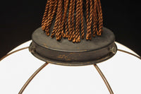 美しい七宝すかし模様が気品ある雪洞型電笠(房付き) DC8534