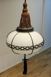 美しい七宝すかし模様が気品ある雪洞型電笠(房付き) DC8534