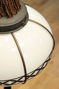 美しい七宝すかし模様が気品ある雪洞型電笠(房付き) DC8534