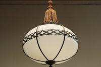 美しい七宝すかし模様が気品ある雪洞型電笠(房付き) DC8534