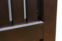 幅720ミリ 平格子で時代の趣きある変わりデザイン格子戸 F8582 在庫4枚