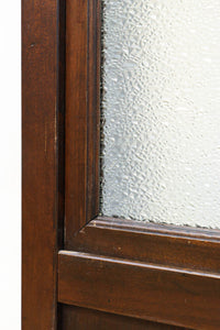 幅720ミリ 平格子で時代の趣きある変わりデザイン格子戸 F8582 在庫4枚